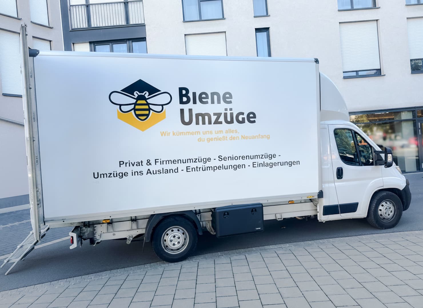 Kurzfristiger Umzug innerhalb von 48 Stunden mit Biene Umzüge
