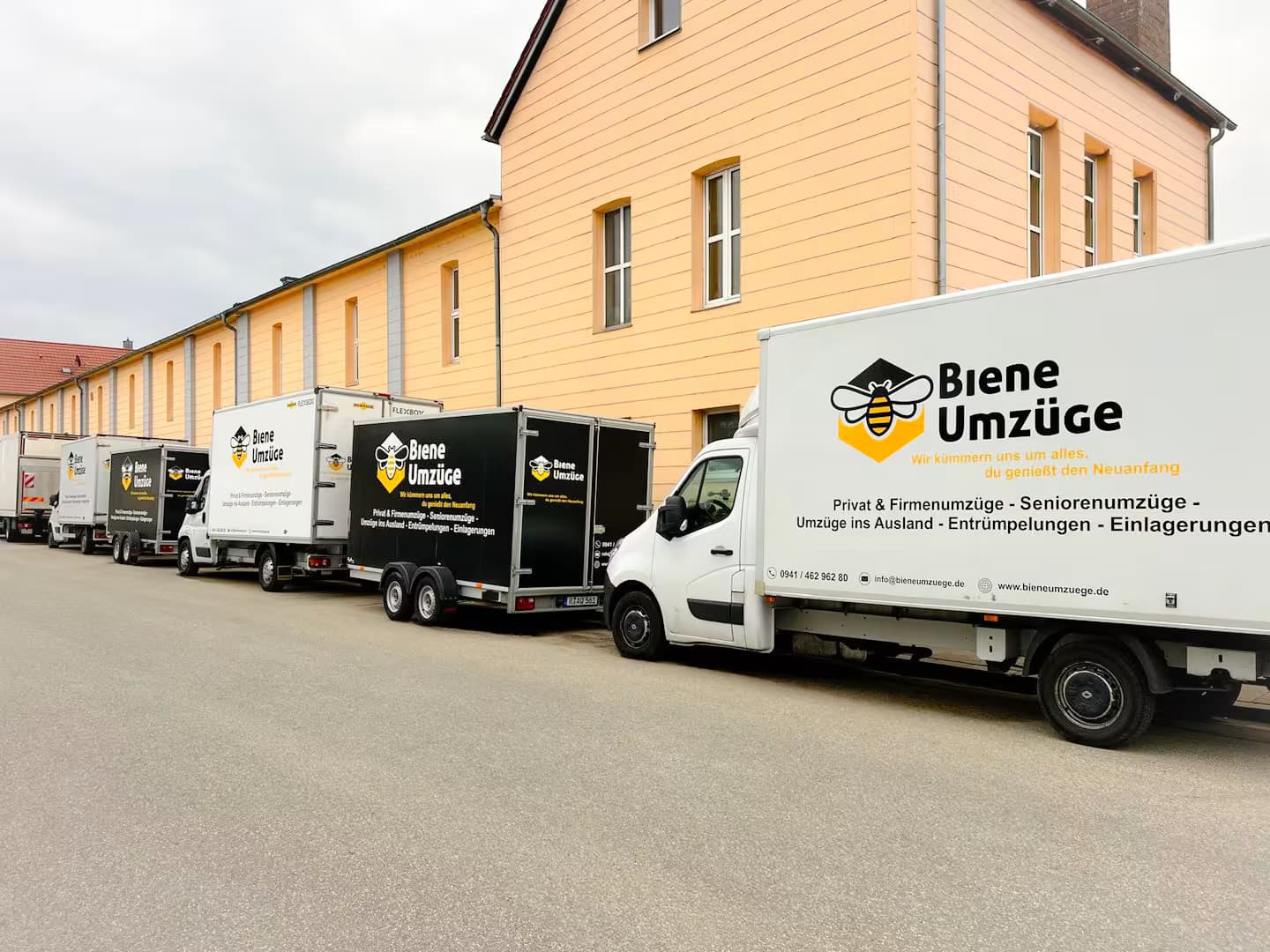 Europaweiter Auslandsumzug mit Biene Umzüge für Privat- und Firmenkunden